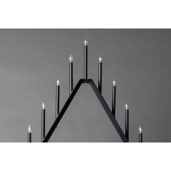 re ljusstake - Svart