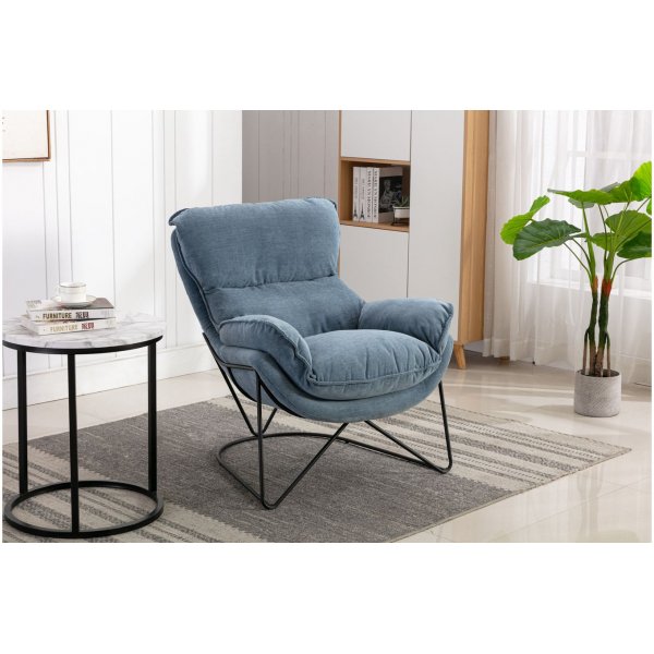 Fauteuil Bray - Denim dlav