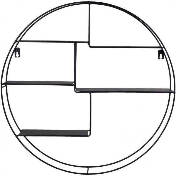 Etagère Murale Genk - Noir Etagère Murale Genk - Noir