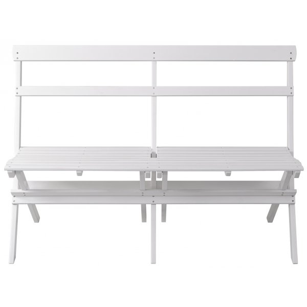 Knohult utesoffa | trädgårdsbänk - Vit Knohult utesoffa | trädgårdsbänk - Vit