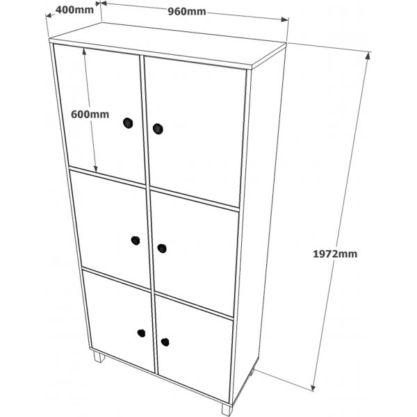 Vilamo sk�p 61 - Svart