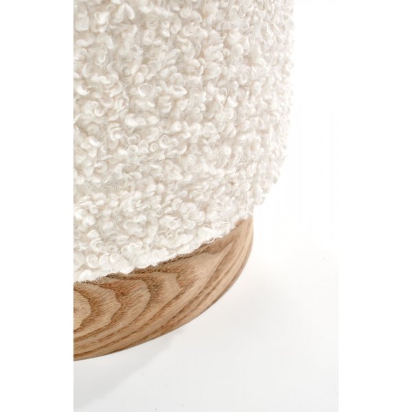 Pouf Quintana - Blanc Crme