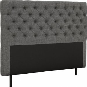 Presley sänggavel med knappar 120 cm - Grå Presley sänggavel med knappar 120 cm - Grå