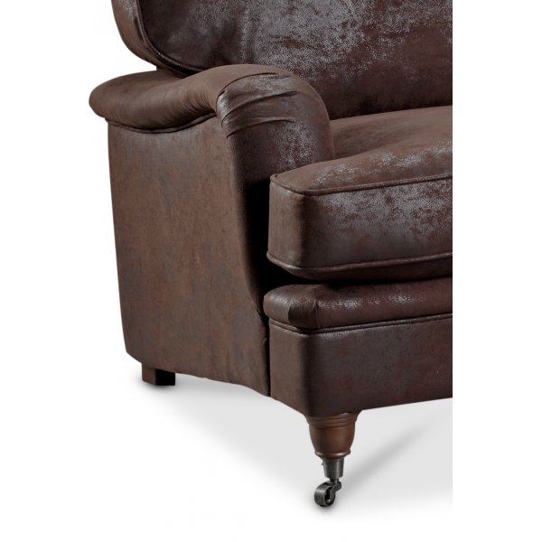 Howard Vintage Fauteuil - Lederlook Howard Vintage Fauteuil - Lederlook