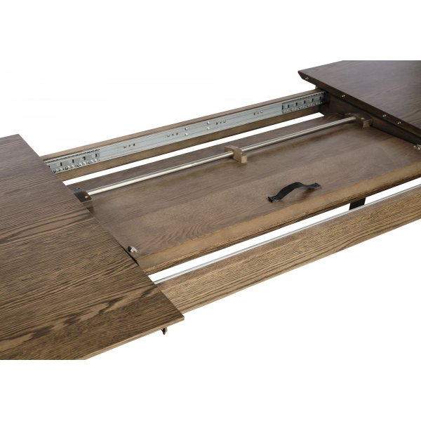 Table à manger Adrian 190-290 x 95 cm - Marron Table à manger Adrian 190-290 x 95 cm - Marron