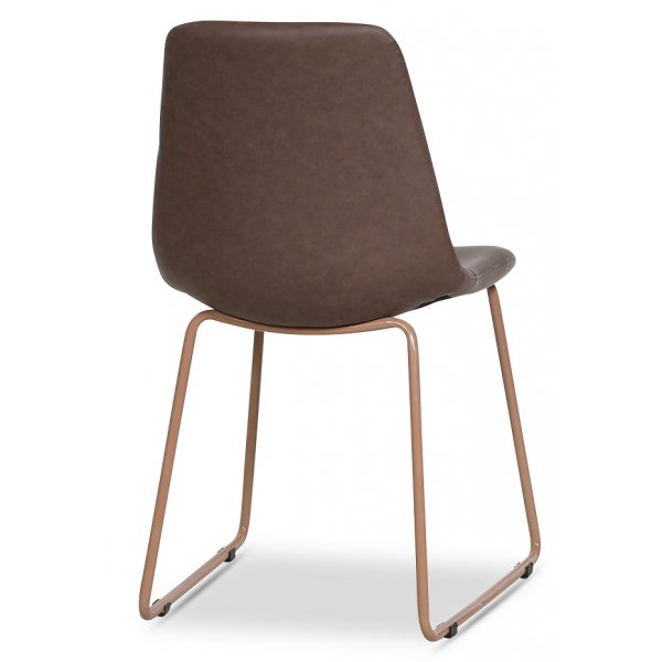 Live stol - Vintage brun