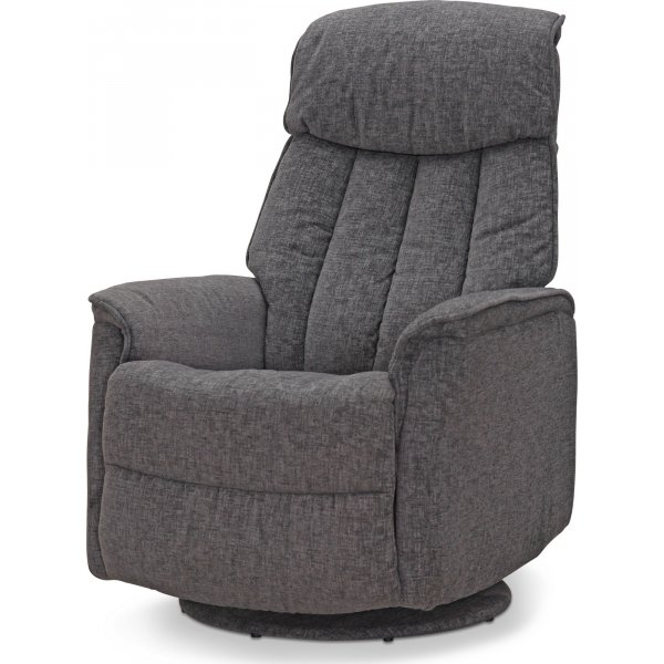 Umeå reclinerfåtölj - Grå + Textilrengöring för möbler Umeå reclinerfåtölj - Grå + Textilrengöring för möbler