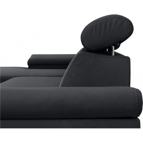 Santi slaapbank links - Grijs