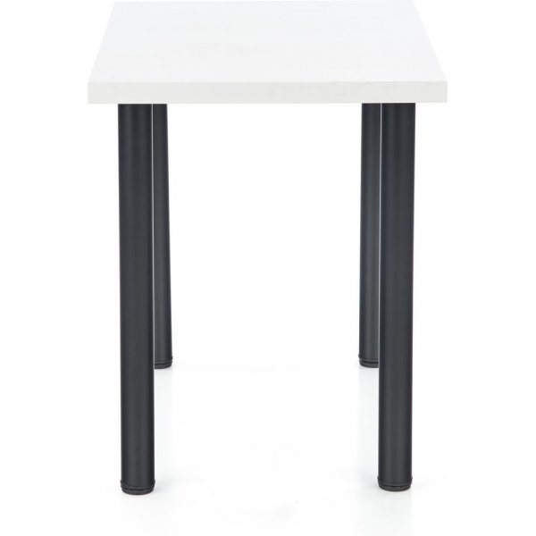 Table à manger Buno 90 cm - Blanc/noir Table à manger Buno 90 cm - Blanc/noir