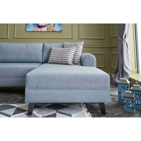 Canapé-lit Belen - Bleu Canapé-lit Belen - Bleu