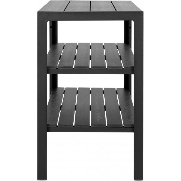 Taormina serveerwagen - Zwart