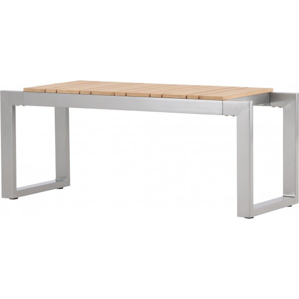 Banc Zenia - Gris foncé/naturel Banc Zenia - Gris foncé/naturel