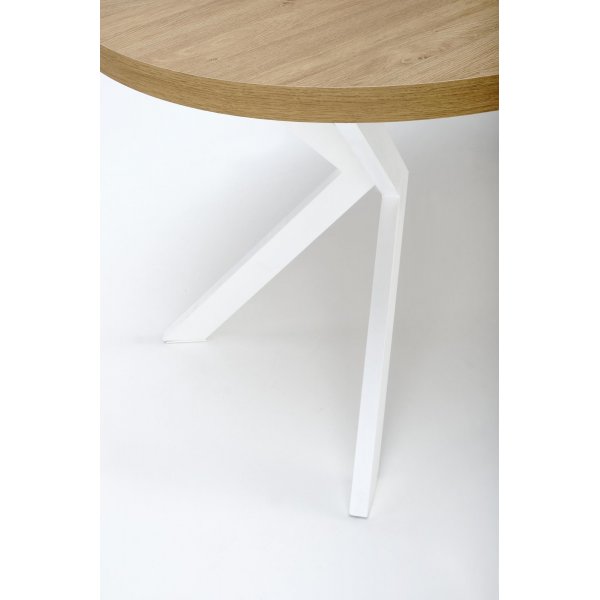 Table  manger Nastro 100-250 cm - Chne/blanc
