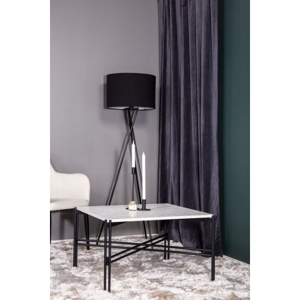 Table basse Fresca 75 x 75 cm - Terrazzo noir/blanc Table basse Fresca 75 x 75 cm - Terrazzo noir/blanc