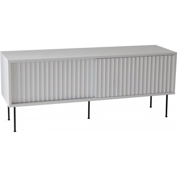 Yumi TV-bänk 132 cm - Vit Yumi TV-bänk 132 cm - Vit