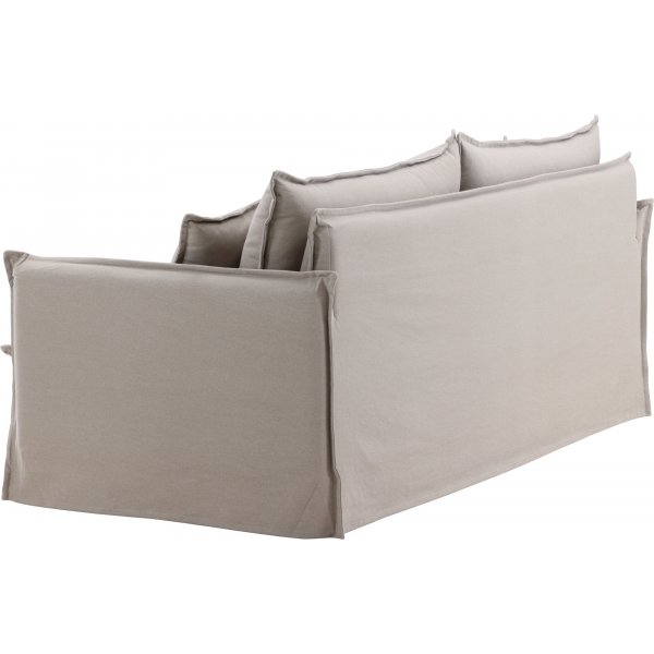 Nova 3-sits soffa - Brunt linne Nova 3-sits soffa - Brunt linne