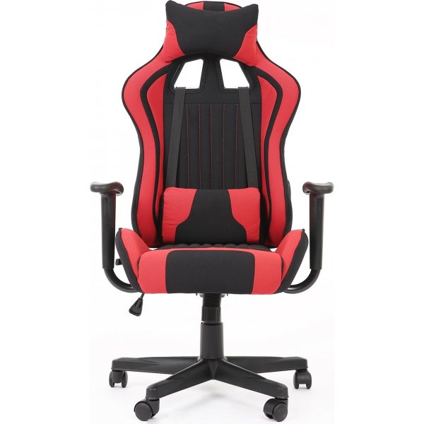 Chaise de bureau Sabella - Rouge/noir Chaise de bureau Sabella - Rouge/noir