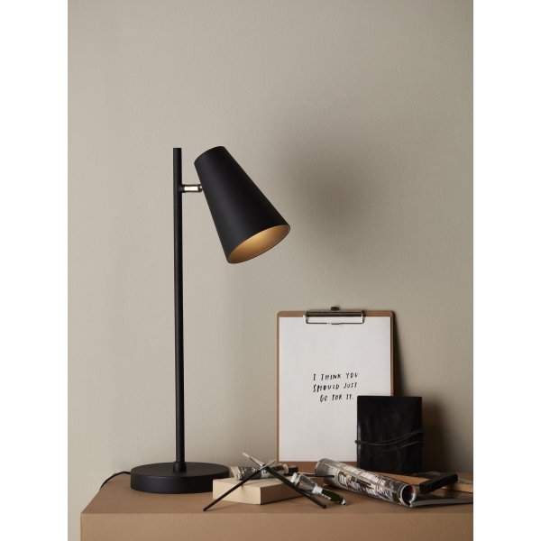Lampe de table Cornet - Noir - 64 cm Lampe de table Cornet - Noir - 64 cm