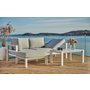 Nimes utegrupp aluminium - Vit/gr