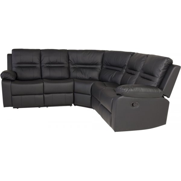 Mozart hrnsoffa (recliner) - Svart PU