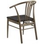 York stol brunoljad ek / Fltad sits