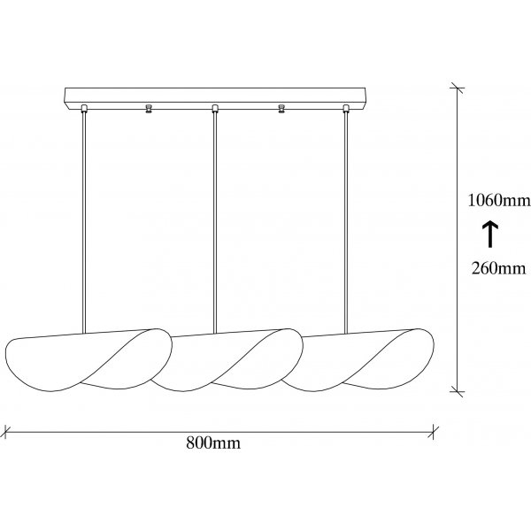 Plafonnier Sivani 965 - Blanc/or Plafonnier Sivani 965 - Blanc/or