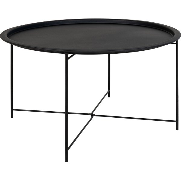 Table basse Bastia Ø75 cm - Noir Table basse Bastia Ø75 cm - Noir