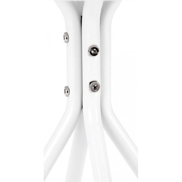 Petite table à manger ronde Brooks blanche Ø80 cm Petite table à manger ronde Brooks blanche Ø80 cm