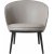 Fauteuil club Billy gris PU