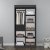 Armoire Akser - Pin/anthracite