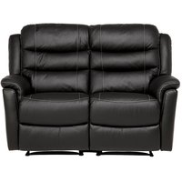 Cinema Chicago reclainersoffa 2-sits - Svart skinn Cinema Chicago reclainersoffa 2-sits - Svart skinn