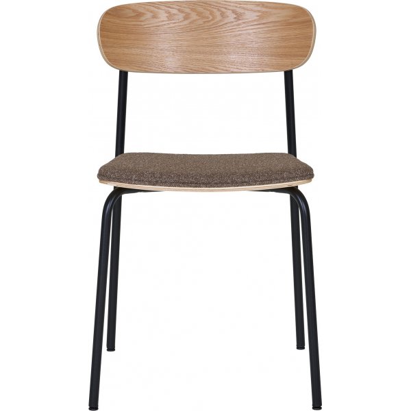 Chaise de salle  manger Estepona - Frne/marron/noir