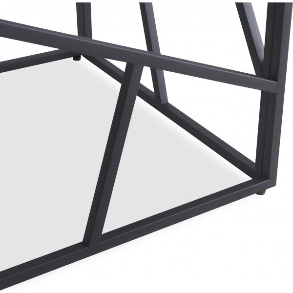 Table basse Kosmos 55 x 55 cm - Marbre gris/noir Table basse Kosmos 55 x 55 cm - Marbre gris/noir