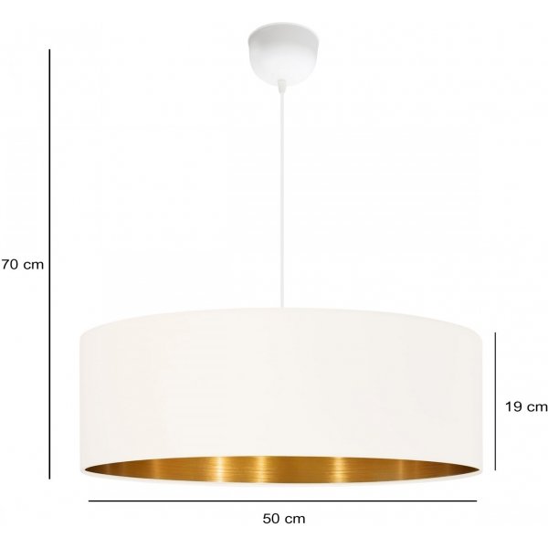 Plafonnier Kovrilo - Crème/or Plafonnier Kovrilo - Crème/or