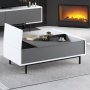 Force soffbord - Antracit/vit/svart