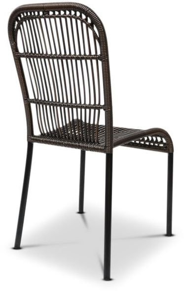 Vilani stol - Brun konstrotting