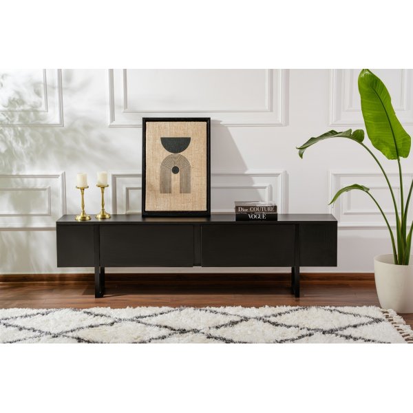 Meuble TV Serenity - Noir Meuble TV Serenity - Noir