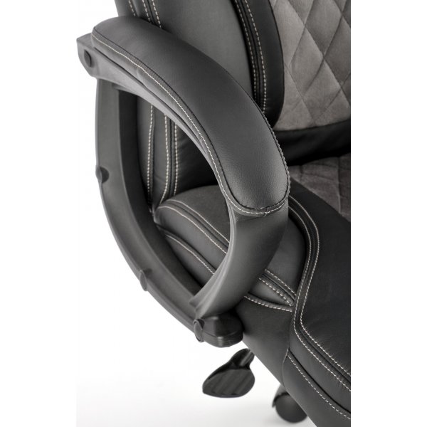 Chaise de bureau Gandalf - Noir/gris