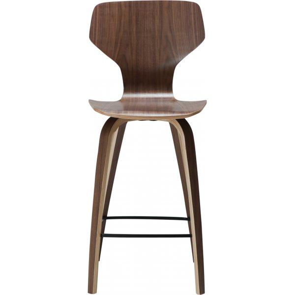 Chaise de comptoir SIT - Placage noyer Chaise de comptoir SIT - Placage noyer