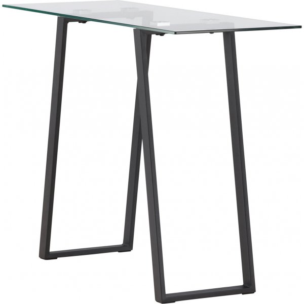 Table en relief Horten 100 x 40 cm - Noir/Transparent Table en relief Horten 100 x 40 cm - Noir/Transparent