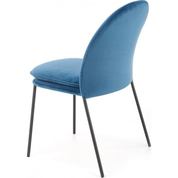 Chaise de salle  manger Cadeira 443 - Bleu