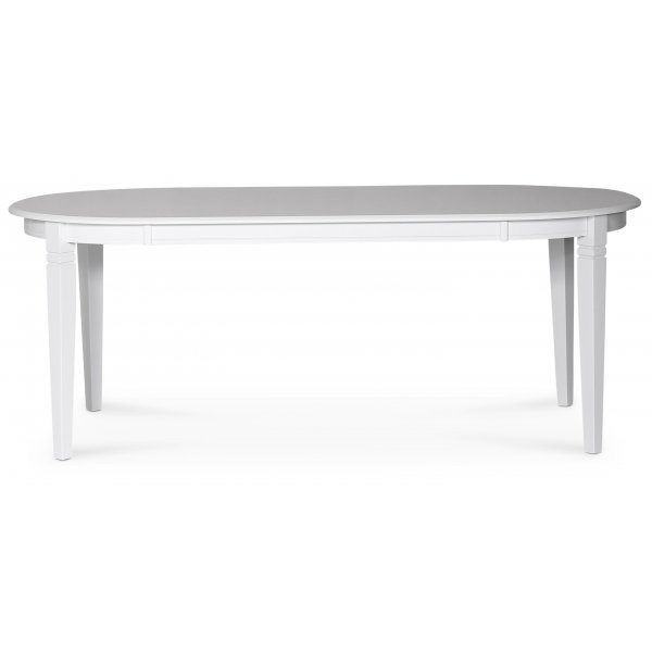Eettafel wit 200x95 cm - Sandhamn + Meubelpoten