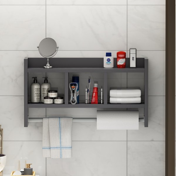 Asya wandplank Antraciet Asya wandplank Antraciet