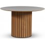 Sumo matbord 118 cm - Oljad ek / Perstorp ljus virrvarr