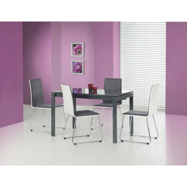 Tiffany bord utdragbart- Mrk gr