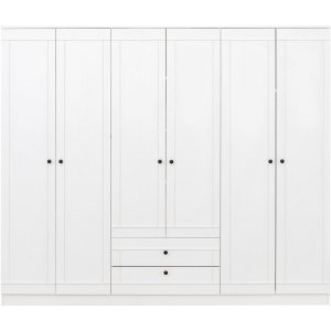 Armoire Lia 210 x 52 x 210 cm - Blanc