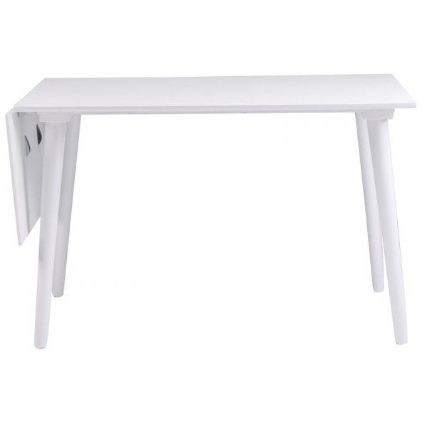 Dalsland klaffbord 120-165 cm - Vit Dalsland klaffbord 120-165 cm - Vit