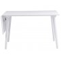 Dalsland klaffbord 120-165 cm - Vit
