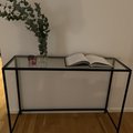 Kundbild Avlastningsbord Studio - Svart / Glas: Väldigt nöjd med produkten! Ger en...