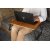 Lappy laptopbord 60x20 cm - Valnöt/svart